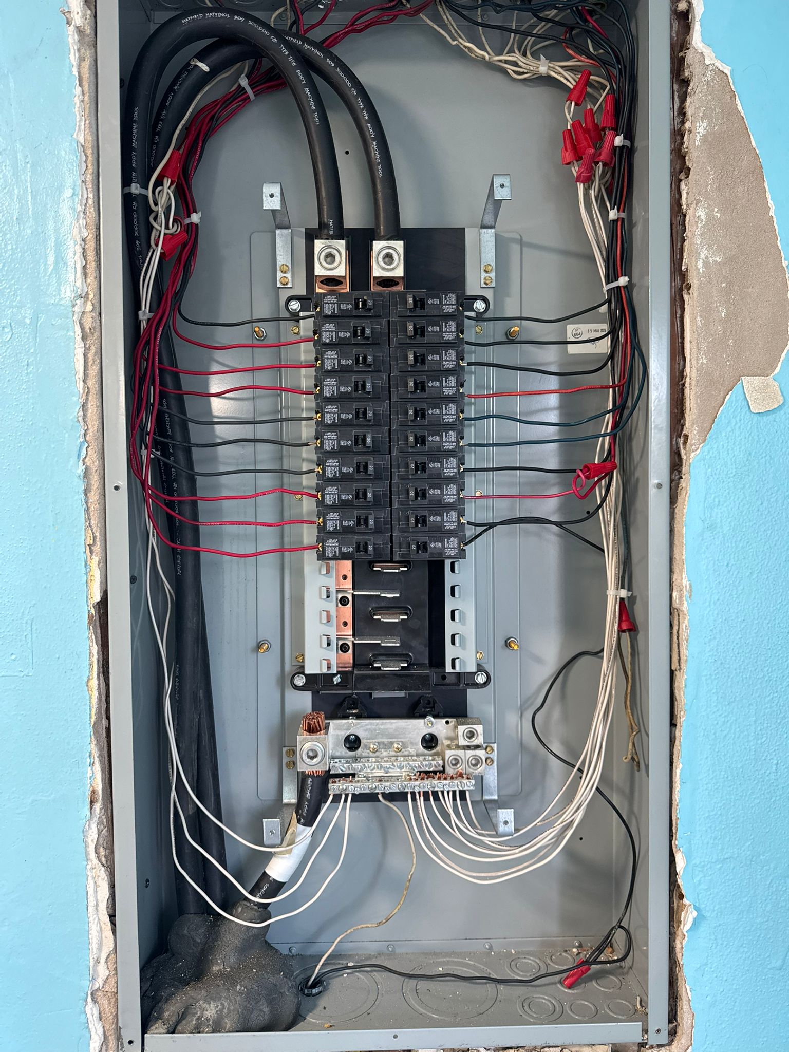 New 200A service panel — South Florida